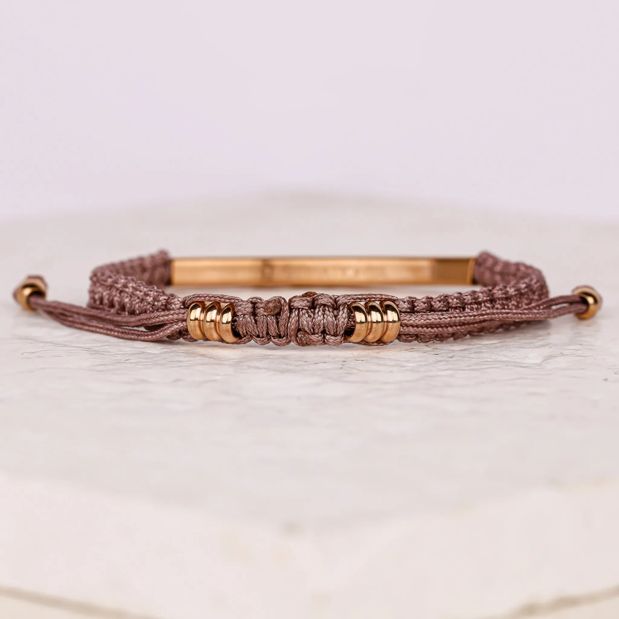 BELIEVE IN YOURSELF AS MUCH AS I DO ROPE BRACELET