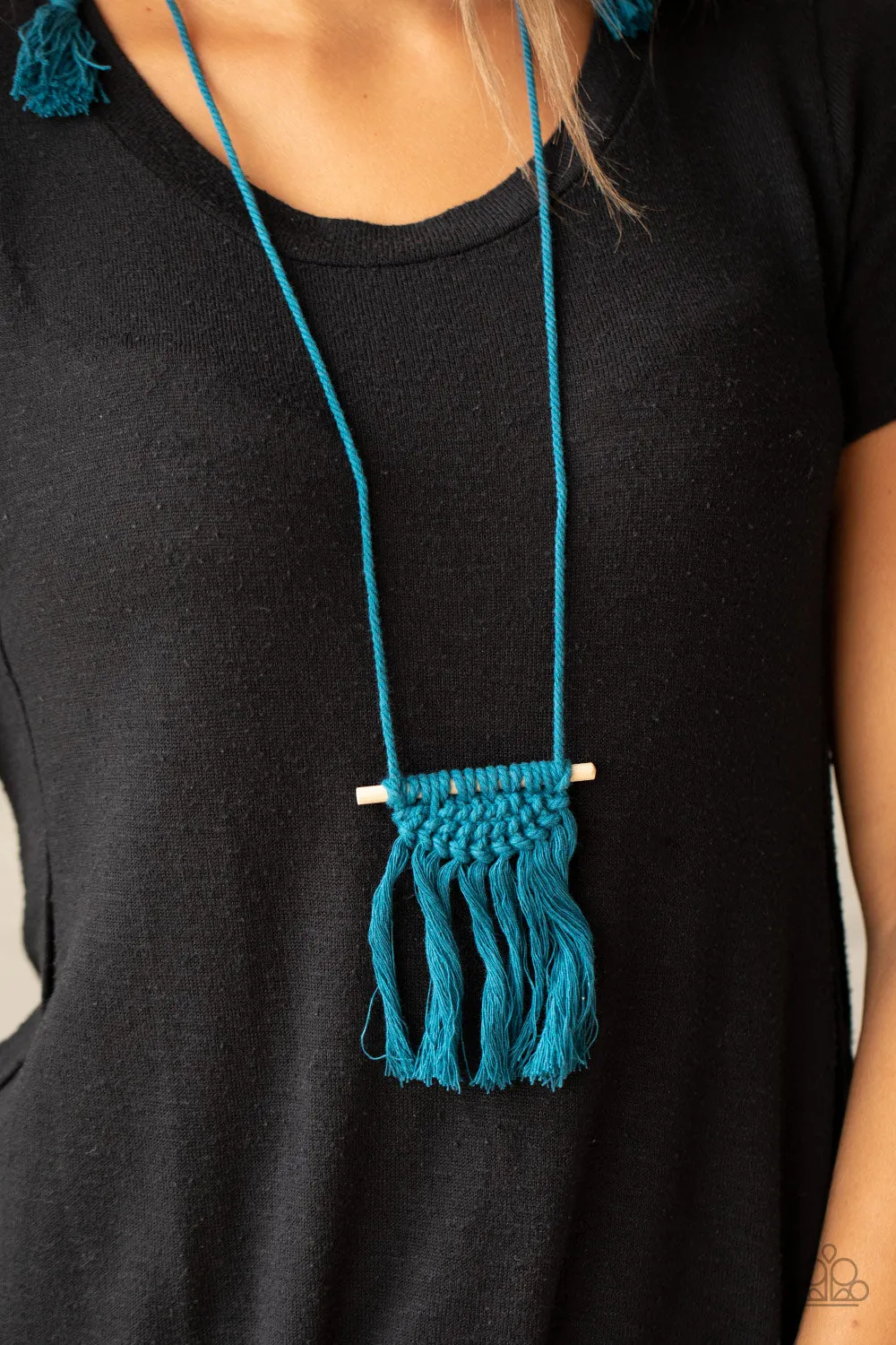 Between You And Macramé - Blue