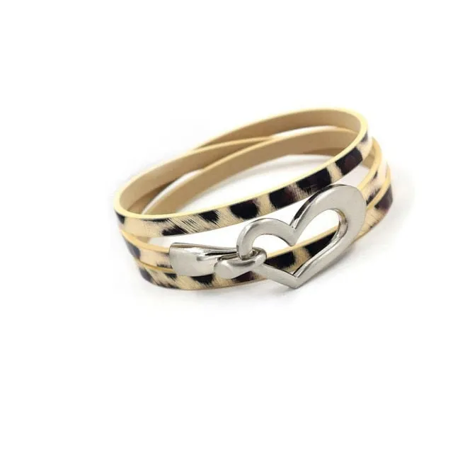 Black Simple Charm Leather Women’s Minimalist Bracelet