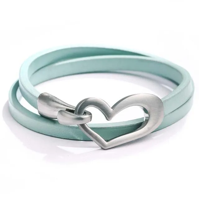 Black Simple Charm Leather Women’s Minimalist Bracelet