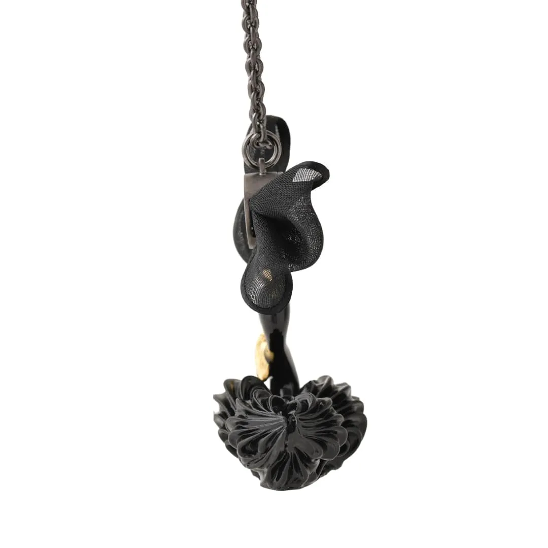Black Swan Cream Cake Necklace【Japan Jewelry】