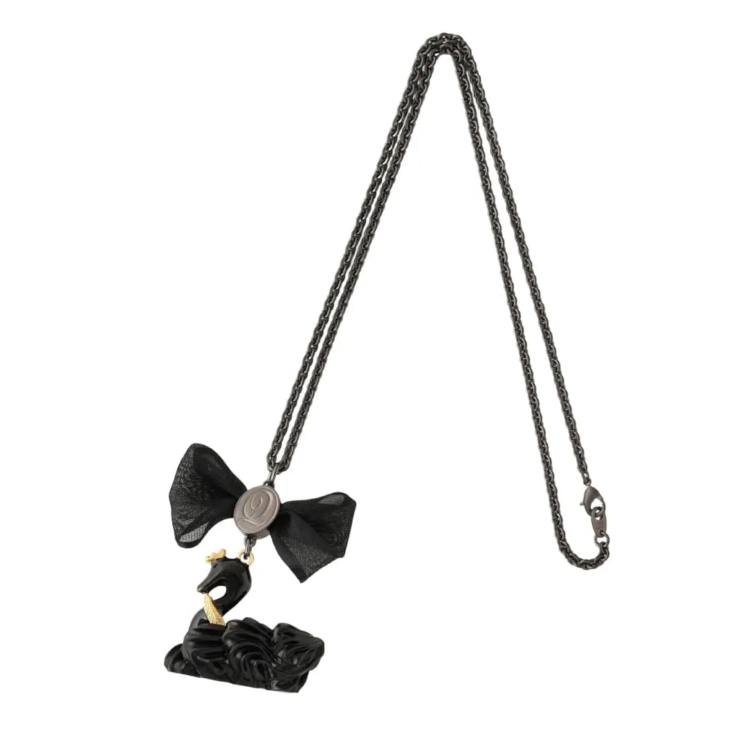 Black Swan Cream Cake Necklace【Japan Jewelry】