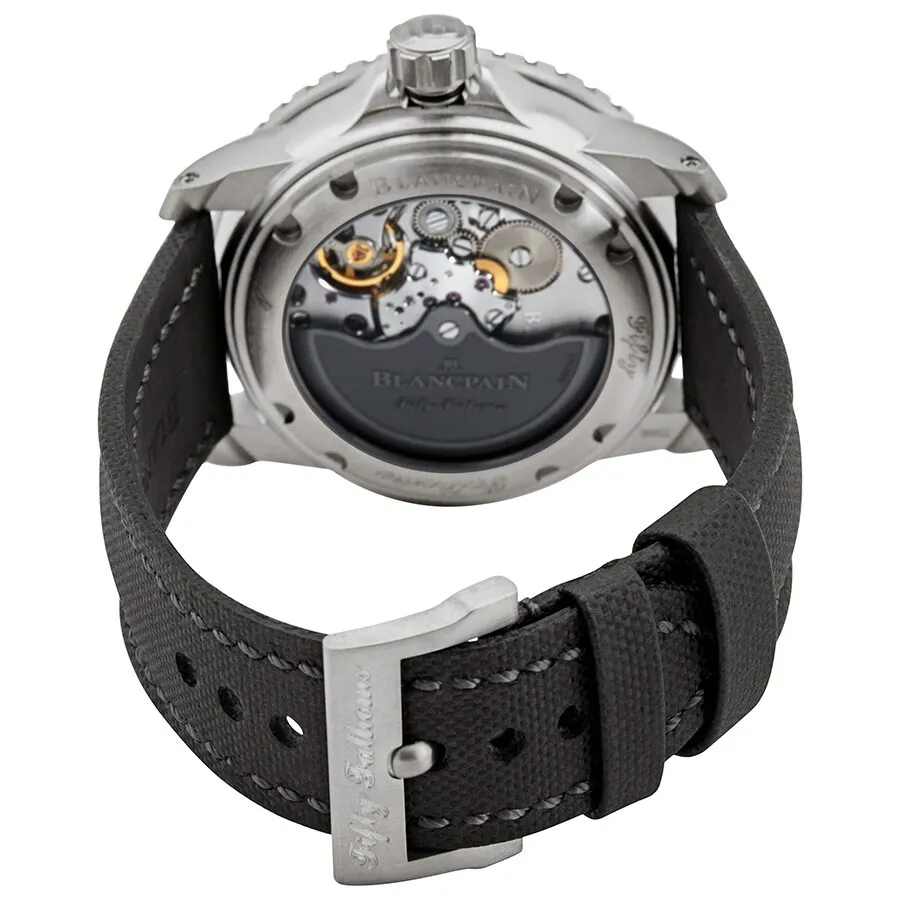 Blancpain Fifty Fathoms Grande Date Automatic Black Dial Men's Watch 5050-12B30-B52A