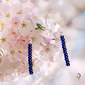 Blue Crystal Earrings.  #21052