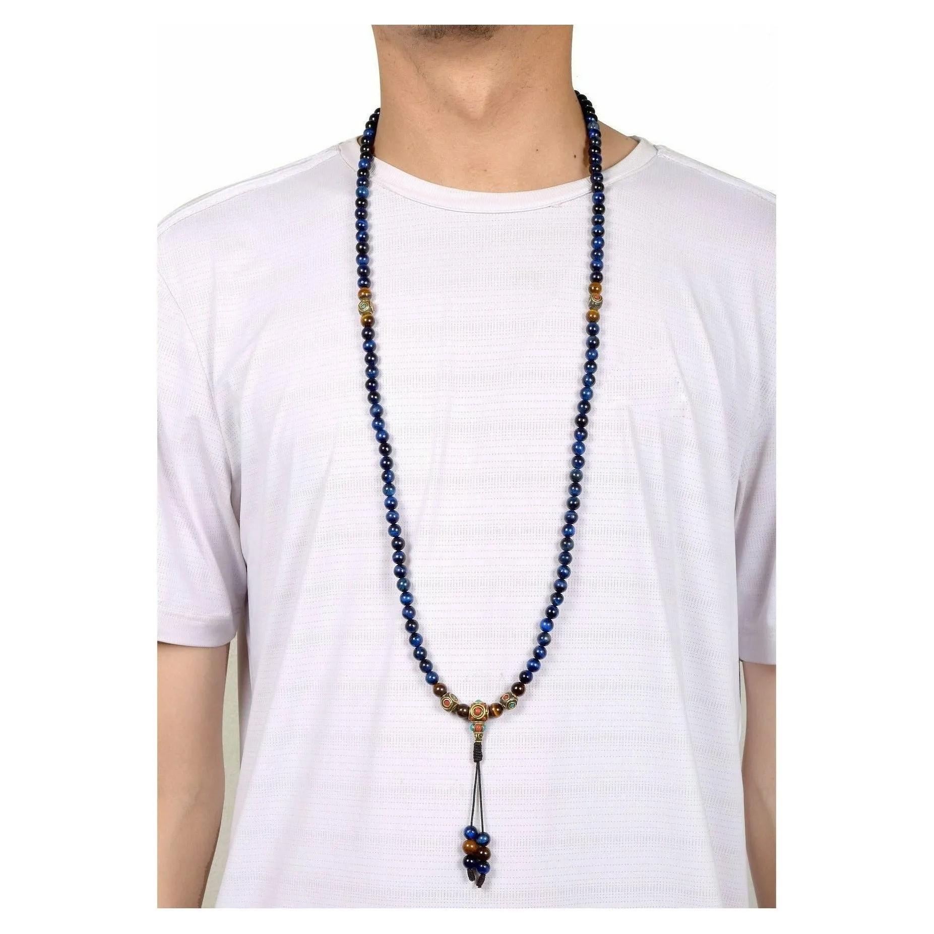 Blue Tiger Eye Mala