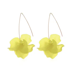 Bohemia Handmade Resin Flower Earrings