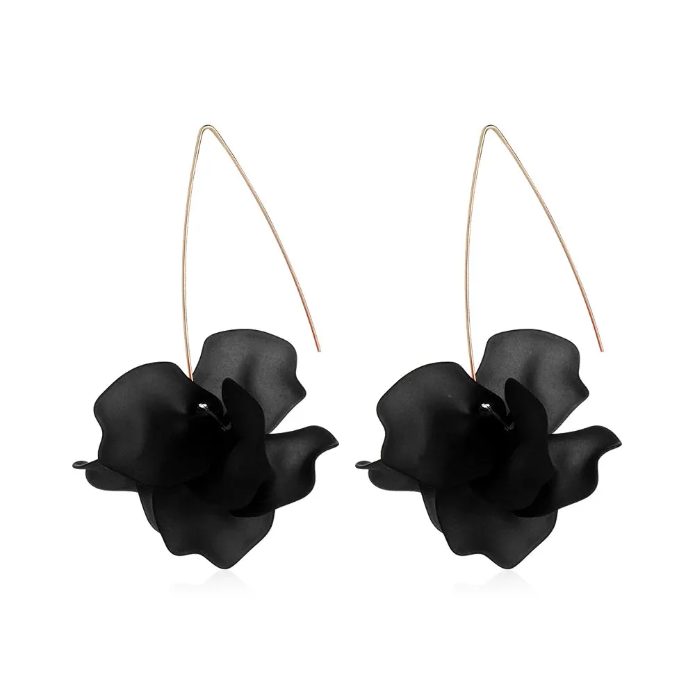 Bohemia Handmade Resin Flower Earrings