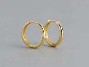 Boho & Mala 18k Gold Hoop Earrings