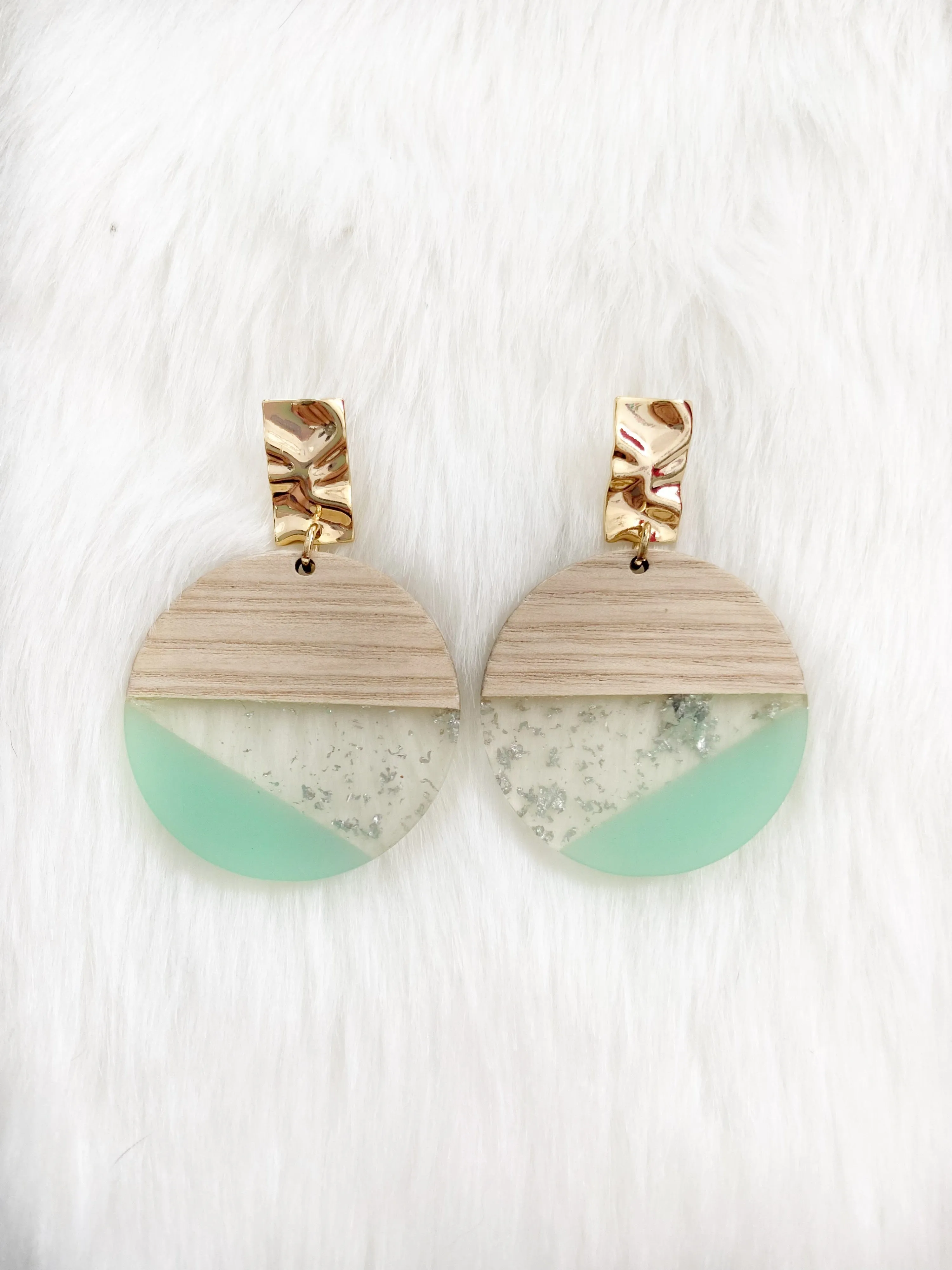 Botanical Resin Earrings