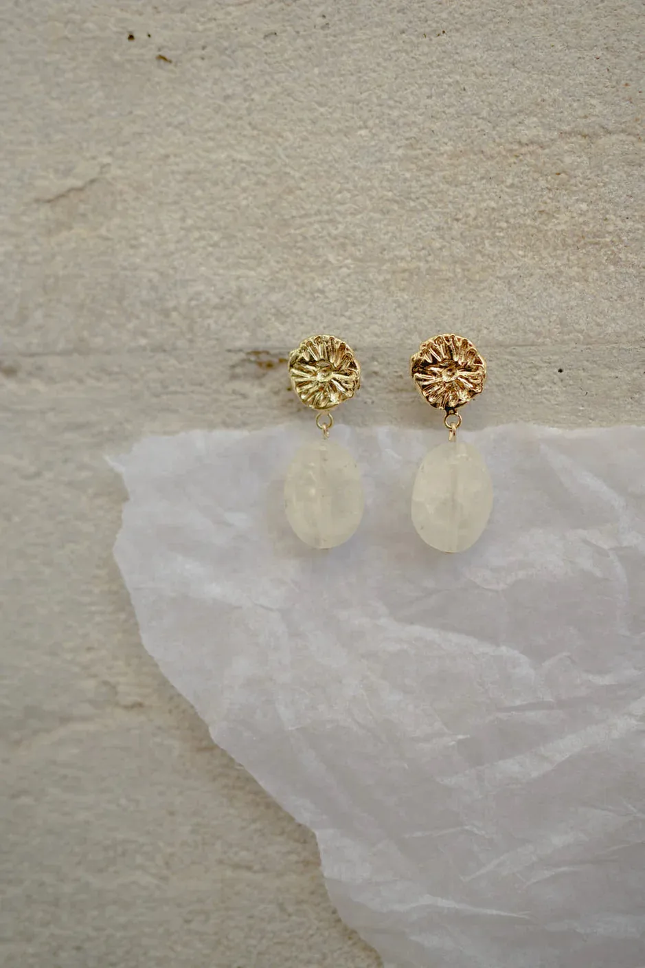 Boucles d'oreilles Marguerite