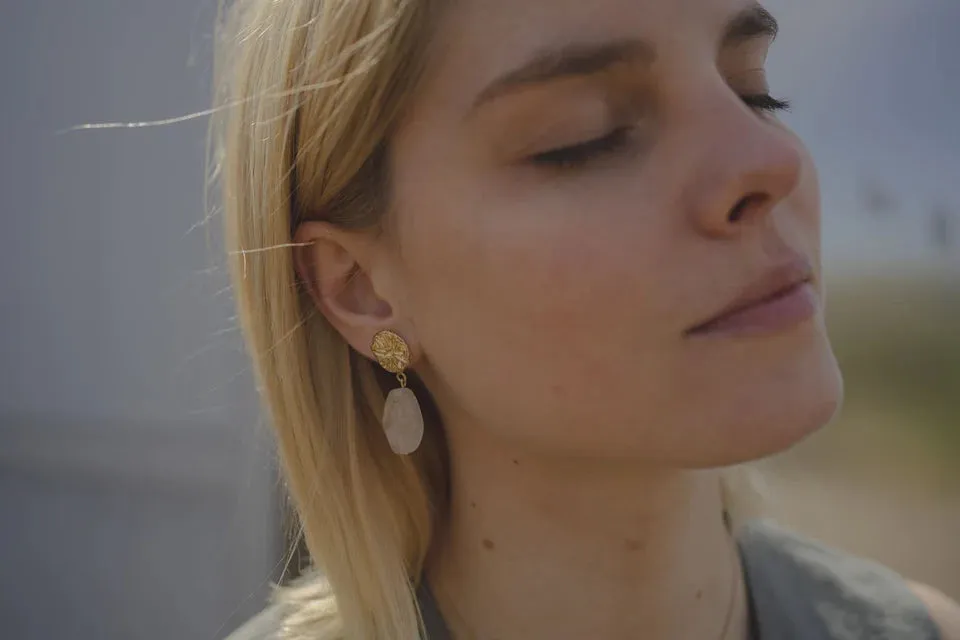 Boucles d'oreilles Marguerite