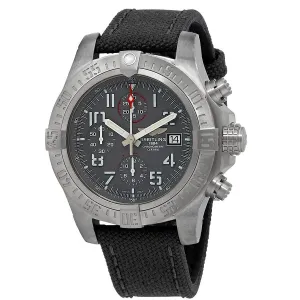 Breitling Avenger Bandit Grey Chronograph Dial Automatic Men's Fabric Watch E1338310/M536-109W
