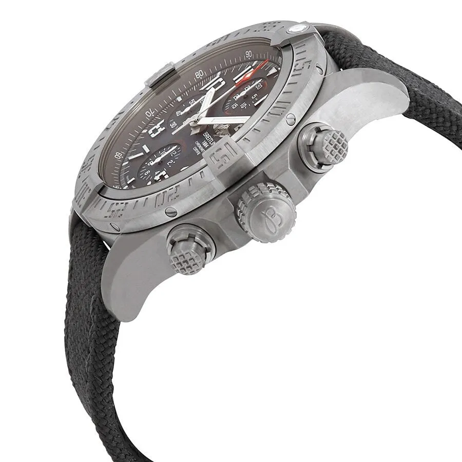 Breitling Avenger Bandit Grey Chronograph Dial Automatic Men's Fabric Watch E1338310/M536-109W
