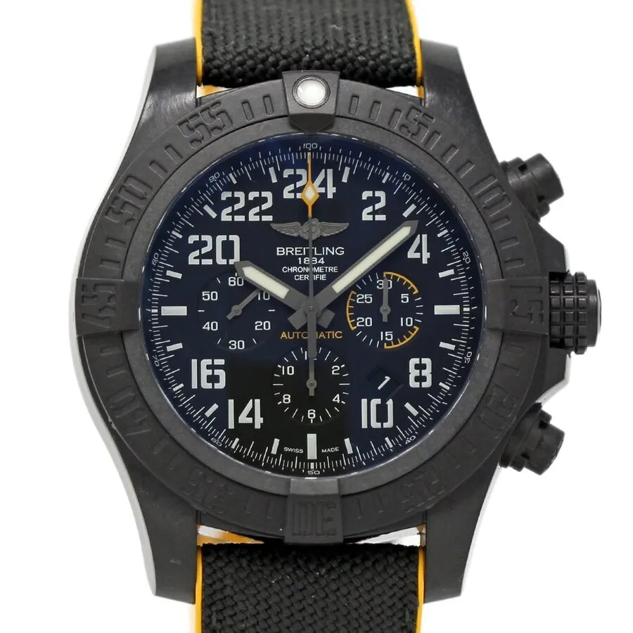 Breitling Avenger Hurricane Chronograph Automatic Black Dial Men's Watch XB1210E4/BE89-257S-X20D.4