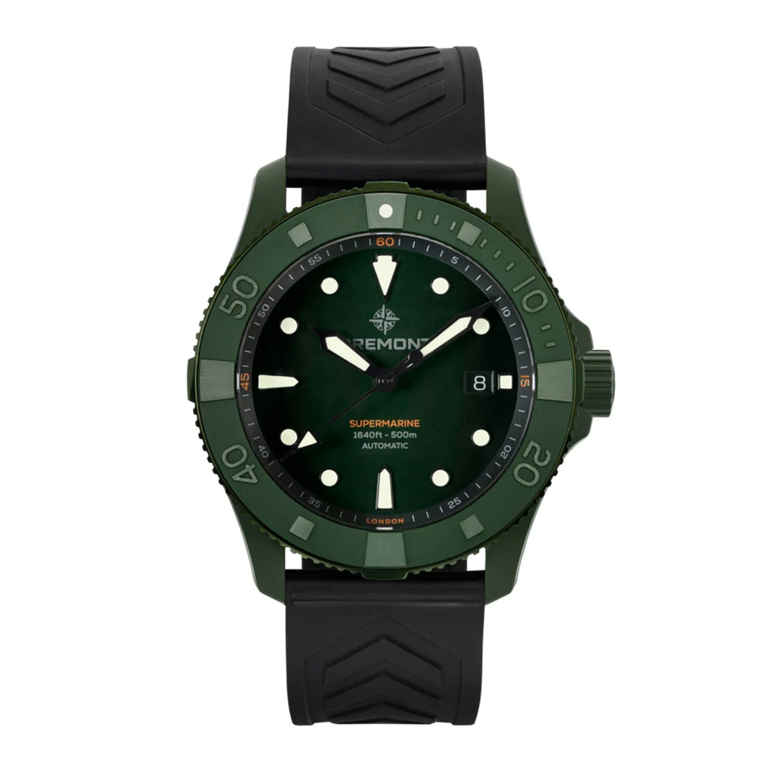 Bremont Supermarine Full Ceramic Jungle Green Automatic – SM43-DT-GNCER-GN-R-S