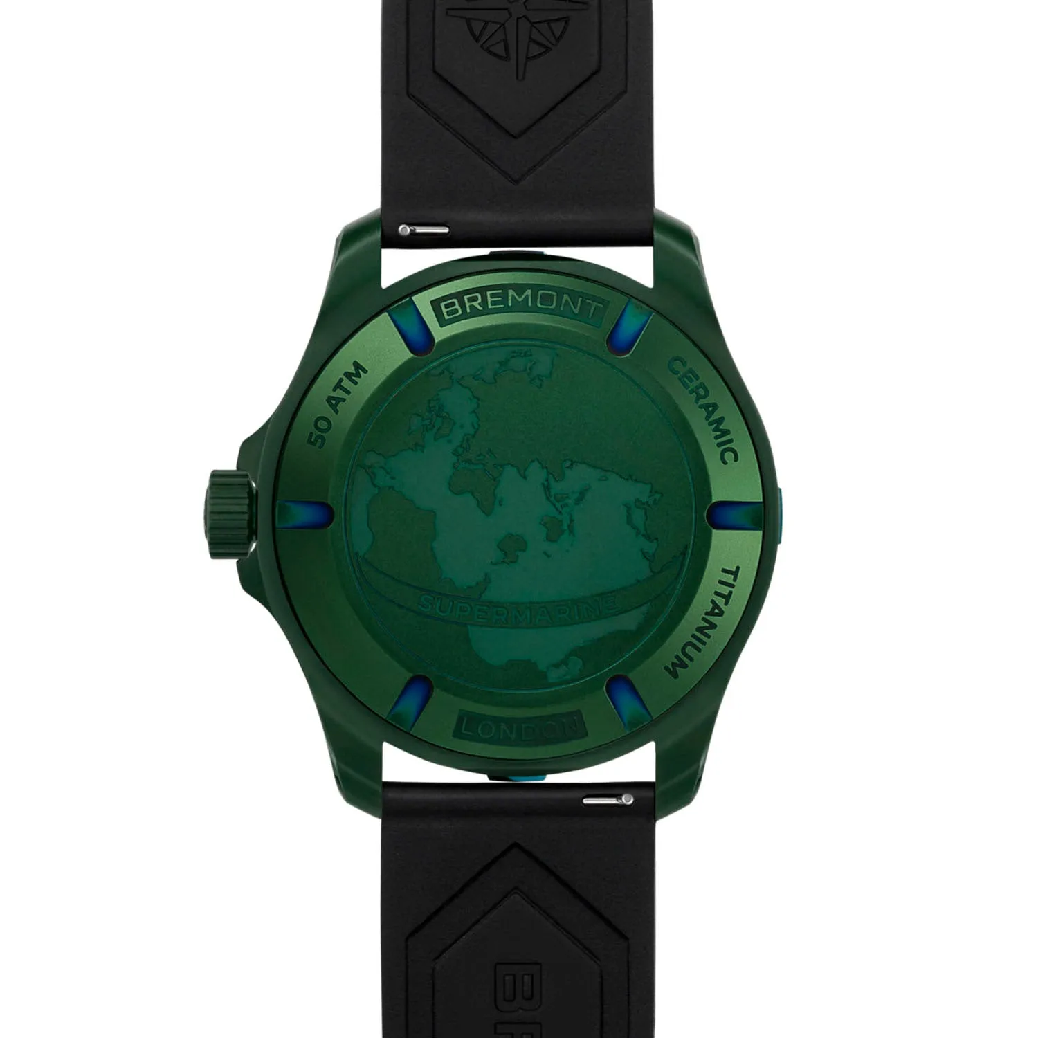 Bremont Supermarine Full Ceramic Jungle Green Automatic – SM43-DT-GNCER-GN-R-S