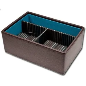 Brown and Teal Stackers Watch Tray