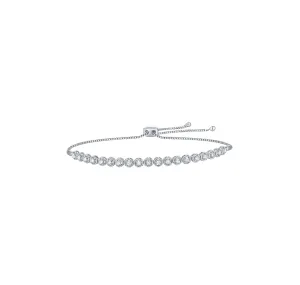 Bubbly 0.72ct Bracelet <br> BL-00255WHT