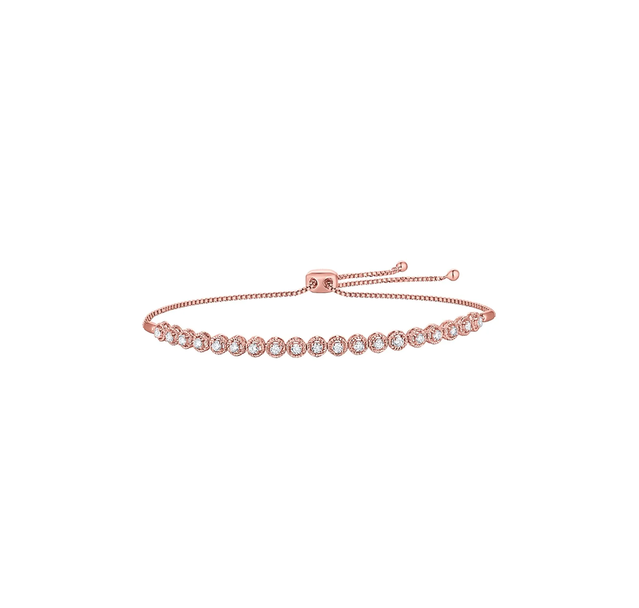 Bubbly 0.72ct Bracelet <br> BL-00255WHT