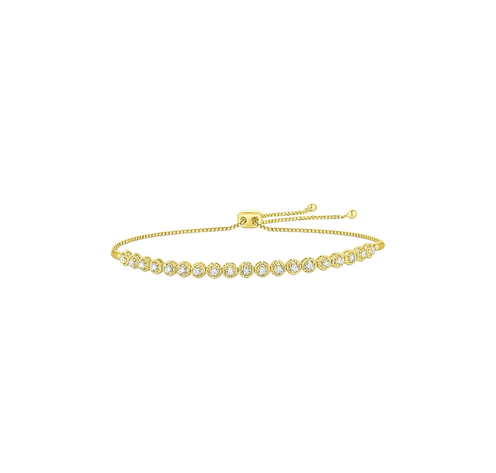 Bubbly 0.72ct Bracelet <br> BL-00255WHT