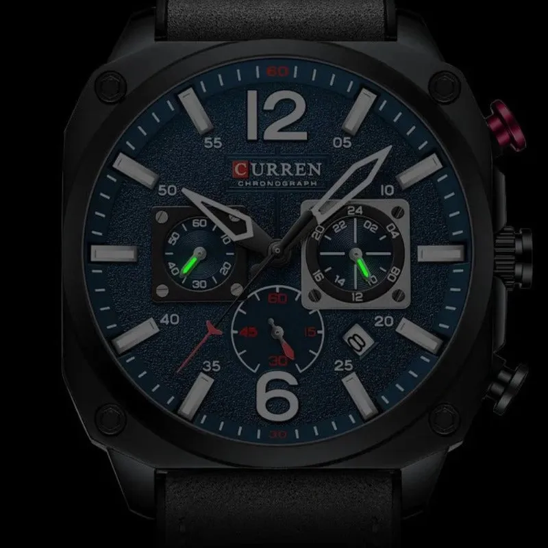 BUSINESS LEATHER QUARTZ | Elegant, waterproof precision