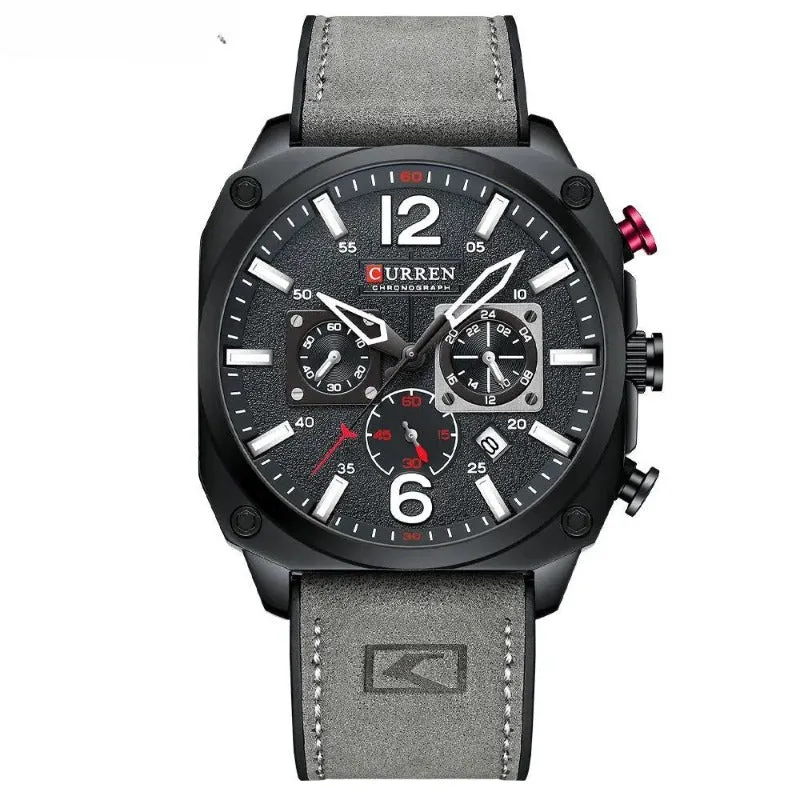 BUSINESS LEATHER QUARTZ | Elegant, waterproof precision