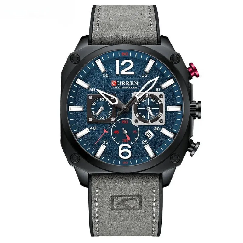 BUSINESS LEATHER QUARTZ | Elegant, waterproof precision