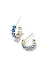 CAILIN CRYSTAL HUGGIE EARRINGS Kendra Scott