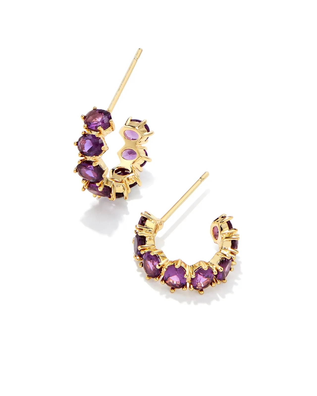 CAILIN CRYSTAL HUGGIE EARRINGS Kendra Scott