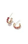 CAILIN CRYSTAL HUGGIE EARRINGS Kendra Scott