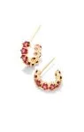 CAILIN CRYSTAL HUGGIE EARRINGS Kendra Scott