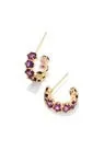 CAILIN CRYSTAL HUGGIE EARRINGS Kendra Scott