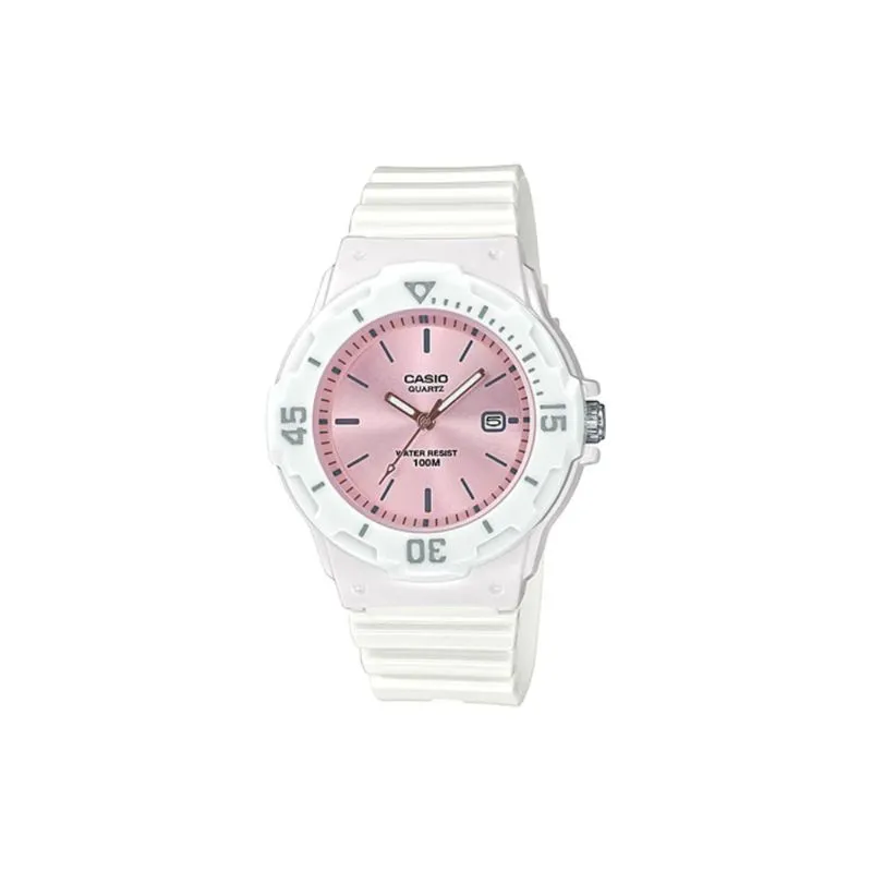 Casio Kid's Analog Watch LRW-200H-4E3V White Resin Band Casual Watch