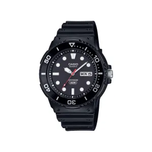 Casio MRW-230H-1E1V Men Analog Watch Black Resin Strap