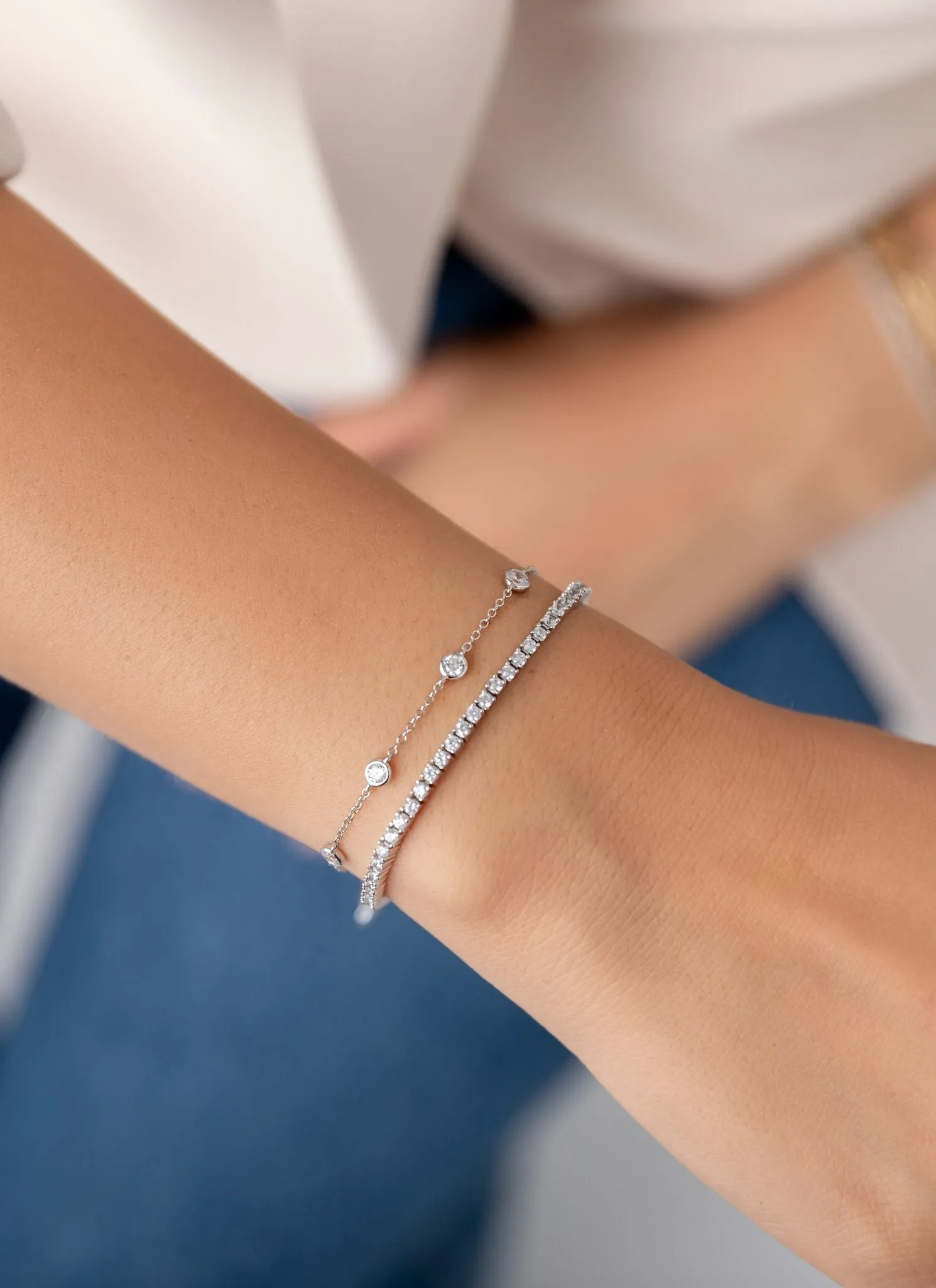 Celine Tennis Bracelet