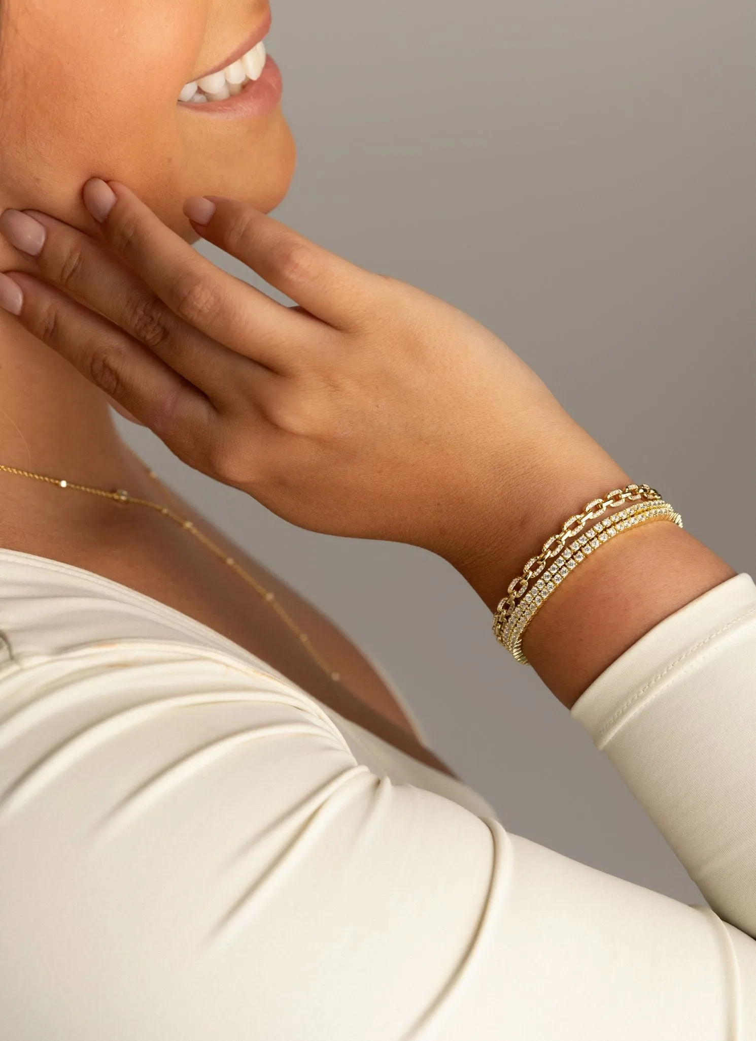 Celine Tennis Bracelet