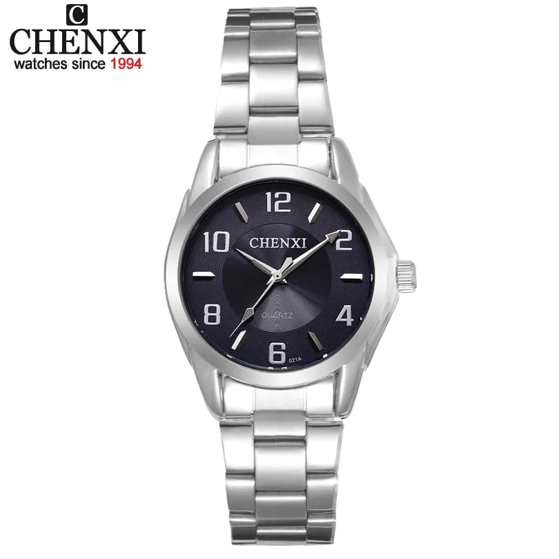 CHENXI Brand Relogio Feminino Gift Clocks Female Stainless Steel Watch Ladies Fashion Casual Watch Quartz Wrist Women Watches