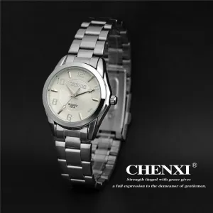 CHENXI Brand Relogio Feminino Gift Clocks Female Stainless Steel Watch Ladies Fashion Casual Watch Quartz Wrist Women Watches