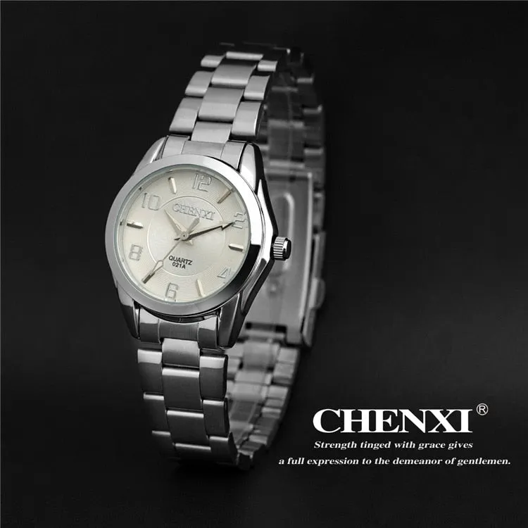 CHENXI Brand Relogio Feminino Gift Clocks Female Stainless Steel Watch Ladies Fashion Casual Watch Quartz Wrist Women Watches