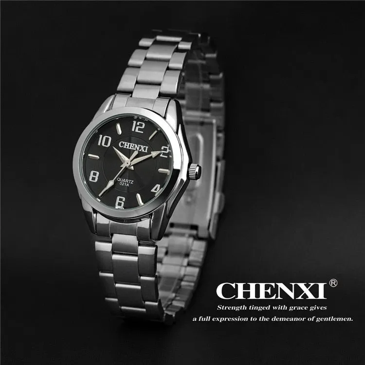 CHENXI Brand Relogio Feminino Gift Clocks Female Stainless Steel Watch Ladies Fashion Casual Watch Quartz Wrist Women Watches