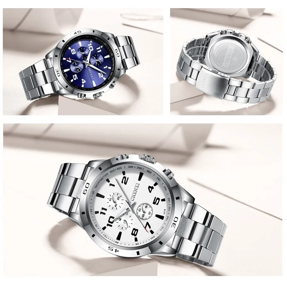 CHENXI Luxury Watch Mens Quartz Clock Fashion Men&#39;s Watches Relogio Masculino Military Business Wristwatches Man Watches