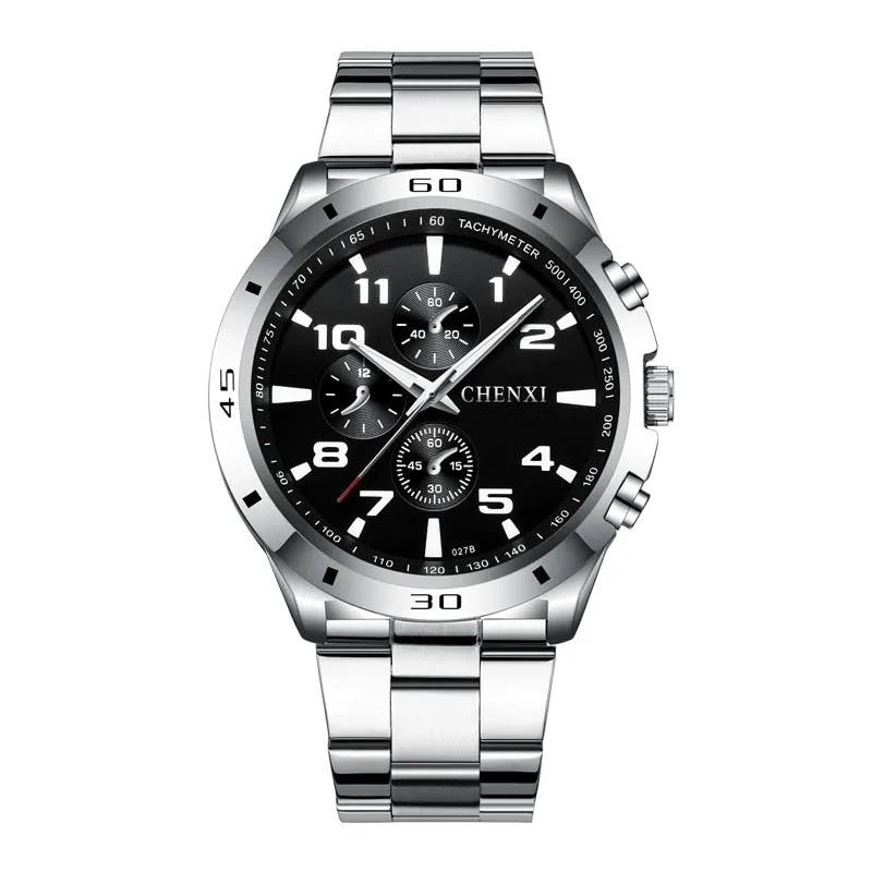 CHENXI Luxury Watch Mens Quartz Clock Fashion Men&#39;s Watches Relogio Masculino Military Business Wristwatches Man Watches