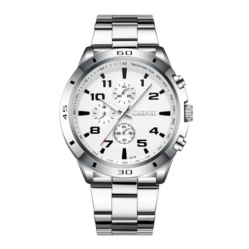 CHENXI Luxury Watch Mens Quartz Clock Fashion Men&#39;s Watches Relogio Masculino Military Business Wristwatches Man Watches