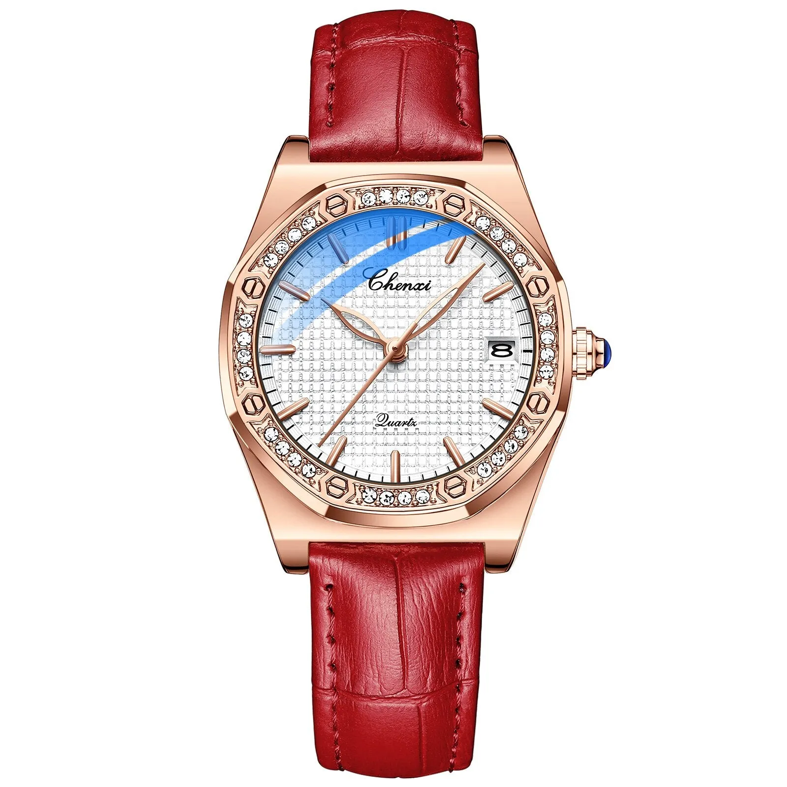 CHENXI New Fashion Women Watches Top Brand Luxury Stainless Steel Bracelet Watch Ladies RoseGold Quartz Waterproof Wristwatch