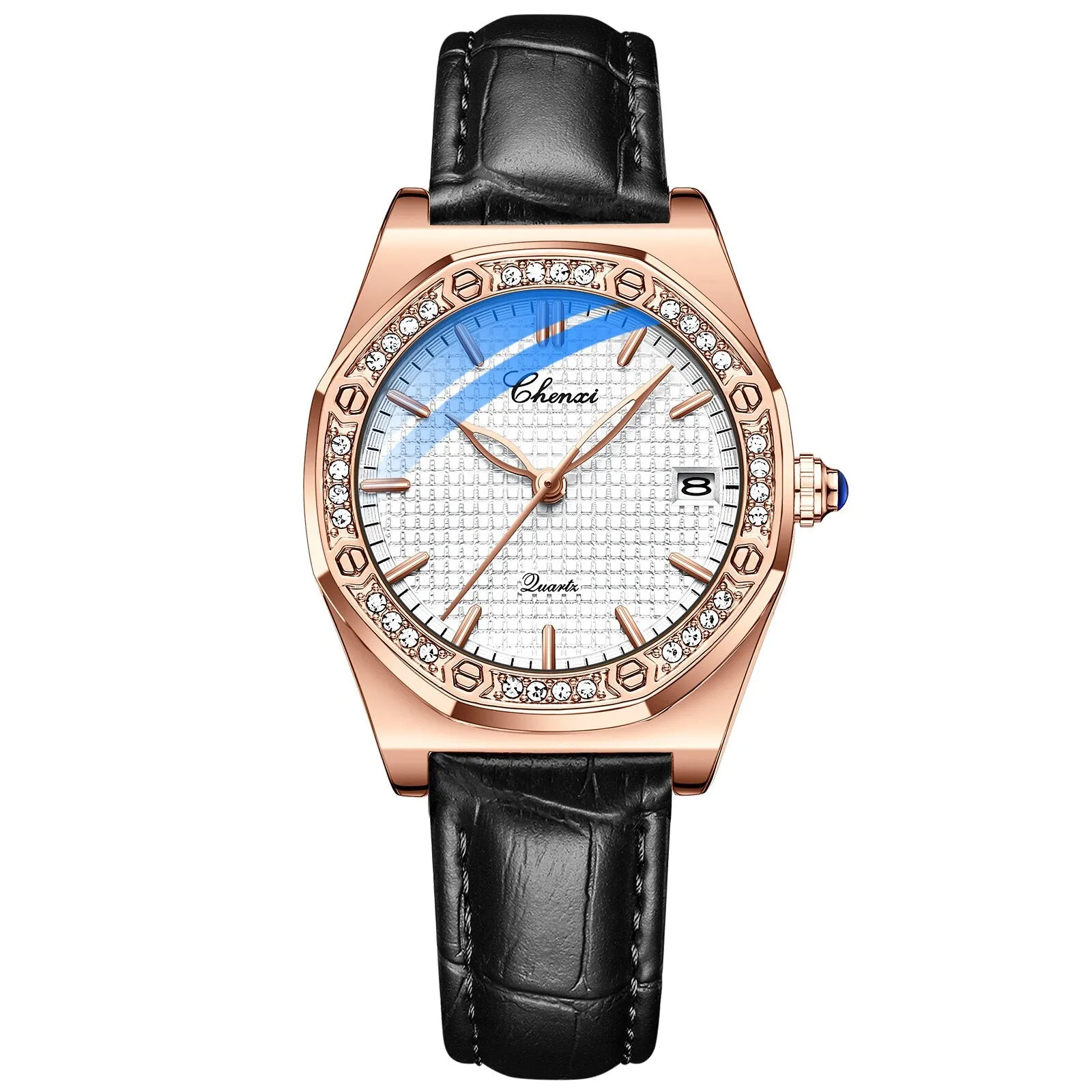 CHENXI New Fashion Women Watches Top Brand Luxury Stainless Steel Bracelet Watch Ladies RoseGold Quartz Waterproof Wristwatch