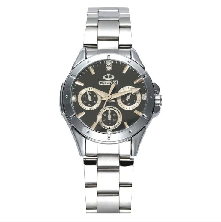 CHENXI Women Fashion Watches Ladies Quartz Watch Women&#39;s Elegant Dress Stainless Steel Wristwatches Girl Clock Relojes Mujer