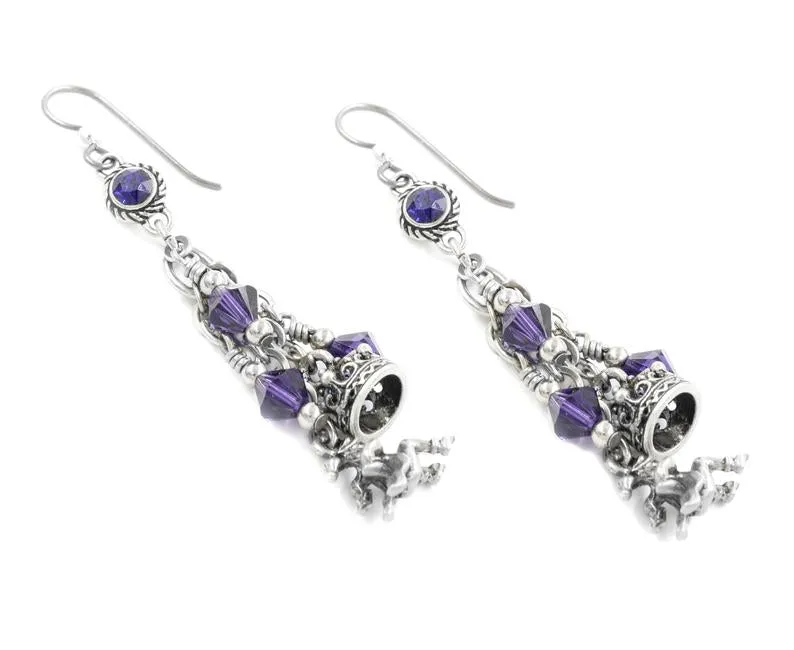 Christmas Earrings, 10th Day, Lords a Leaping, 12 Days of Christmas