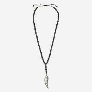 Chrysostomos Handmade Rosary Necklace with Onyx