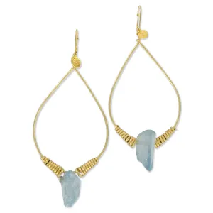 Cinna Crystal Quartz Earrings