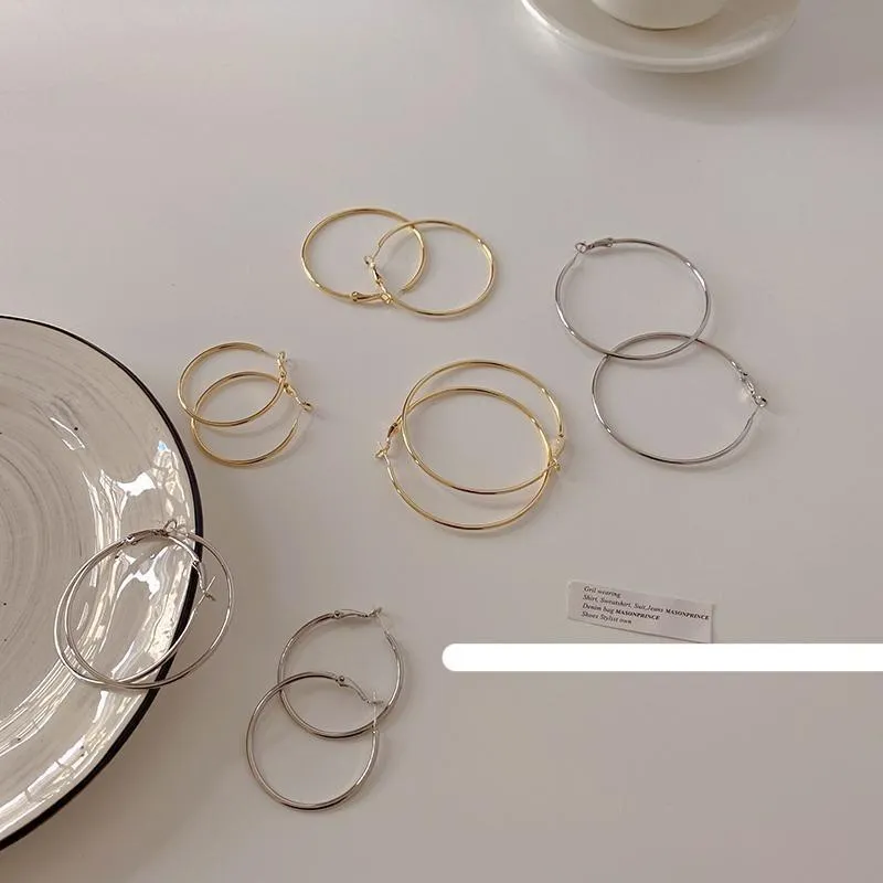 Circle Earrings